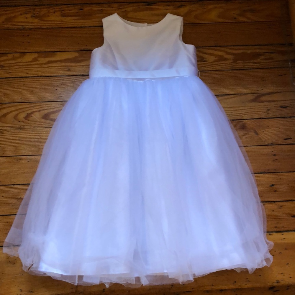 Girls size 7 flower girl dress